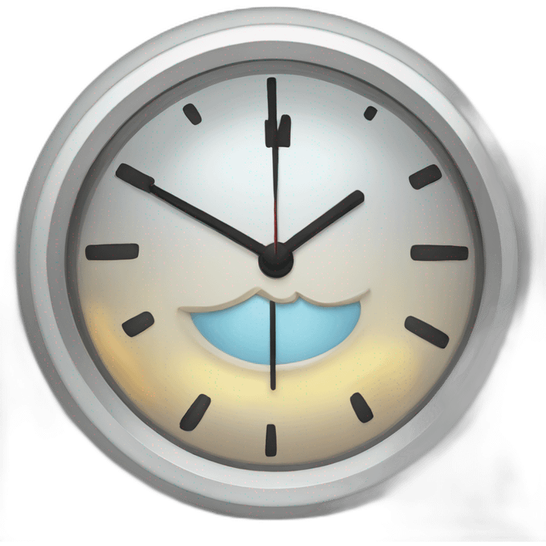 Daylight savings emoji