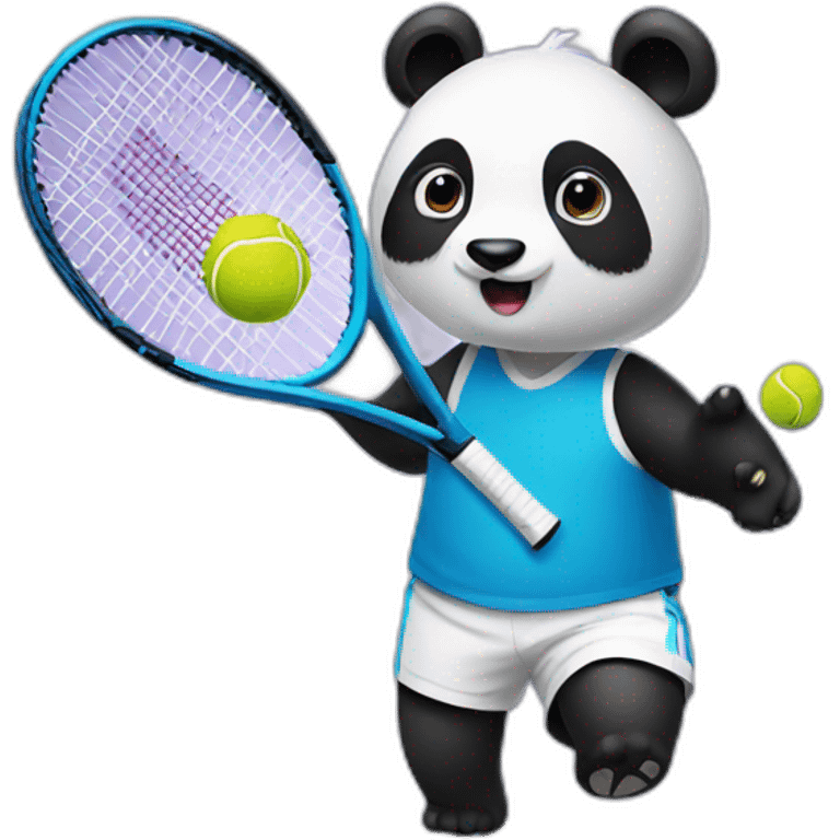 tennis panda emoji