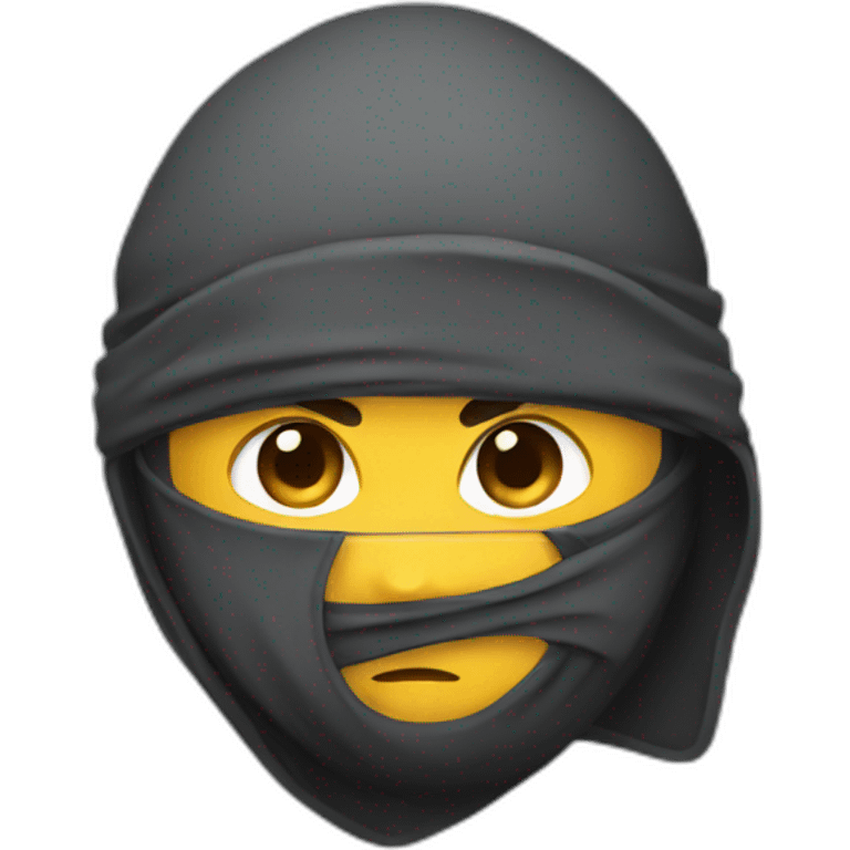 ninja hidding emoji