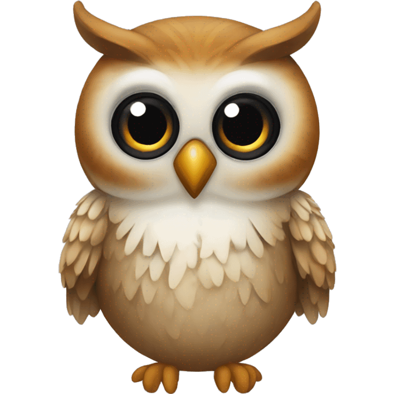 hibou avec masque chirurgi emoji