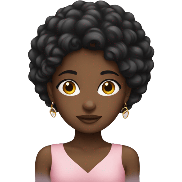 Black girl luxury emoji