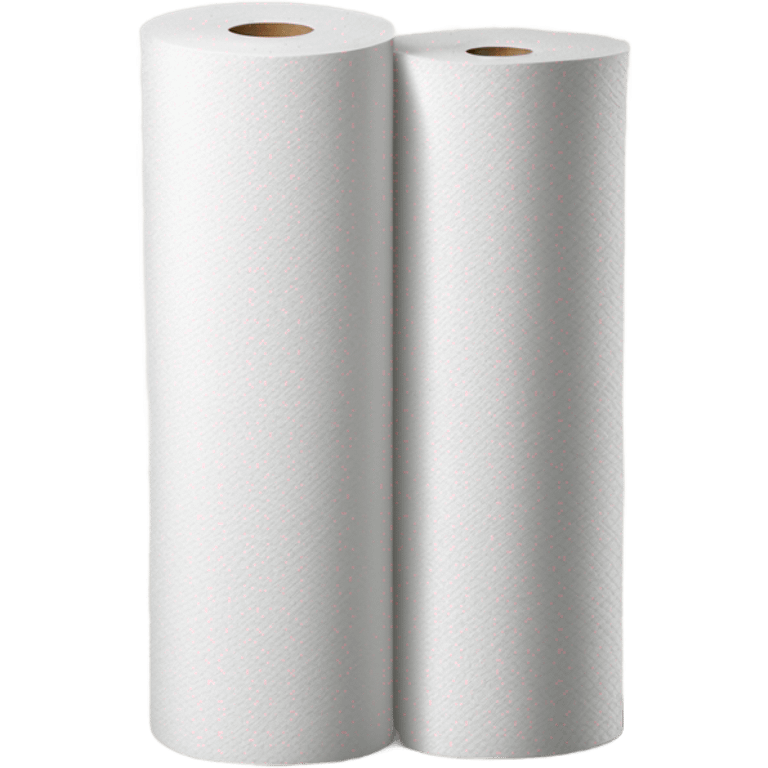 textured paper towel roll vertically standing emoji