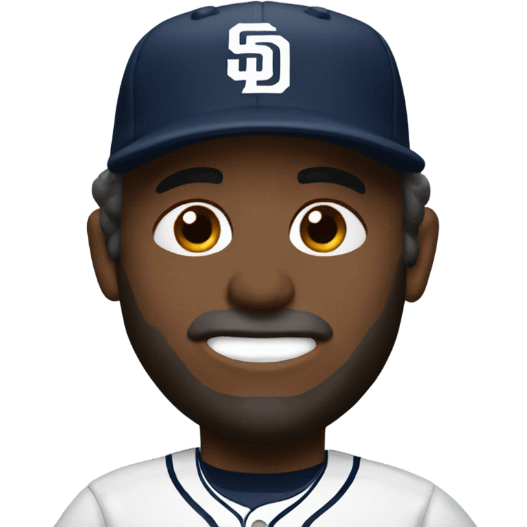 White San Diego Padres  emoji