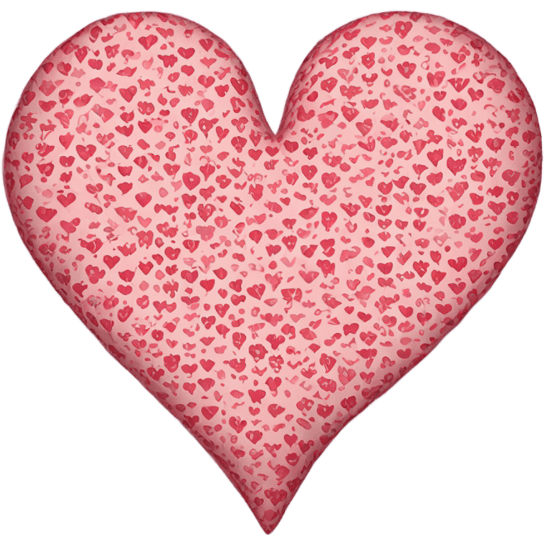 Heart with pretty pattern emoji