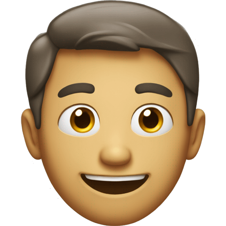 one-eyed character smiling solo emoji