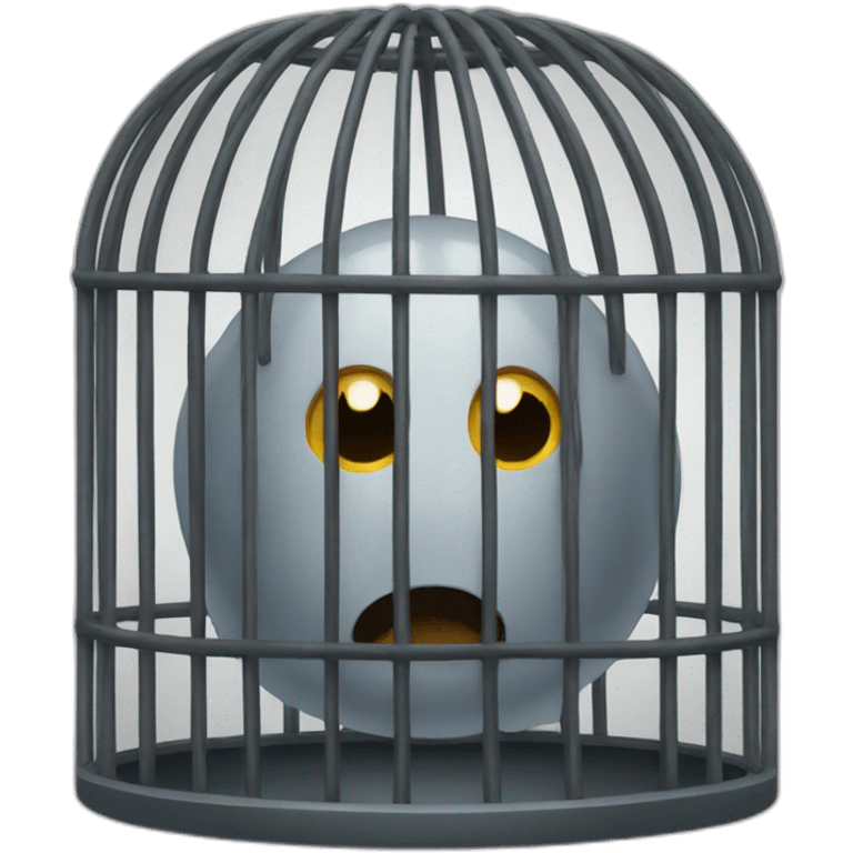 Iron cage emoji