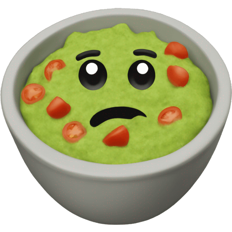 Guacamole bowl emoji