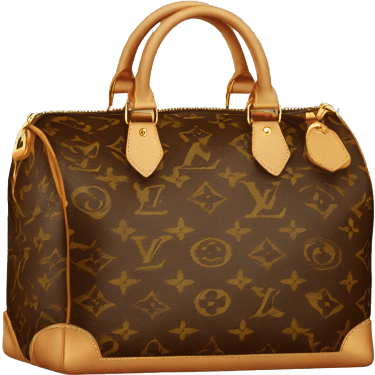 Louis Vuitton bag emoji