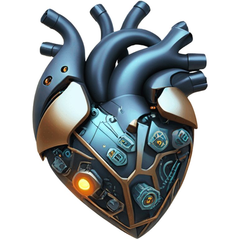 Sci-fi space heart  emoji