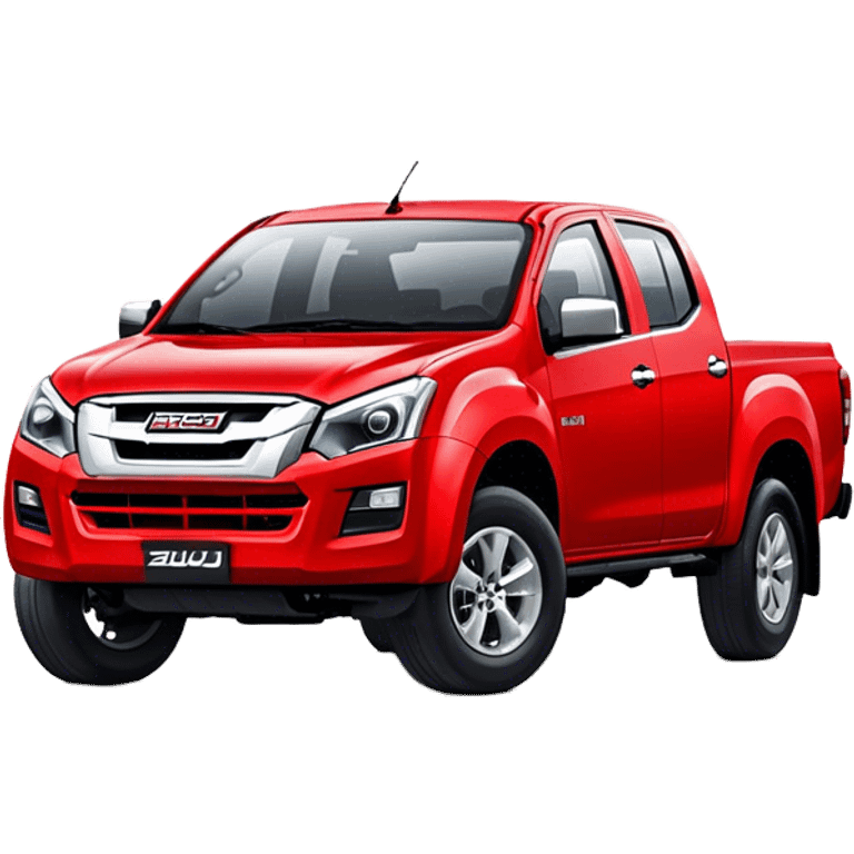 Isuzu D-MAX - Isuzu (Model Year: 2024) (Iconic colour: Red) emoji