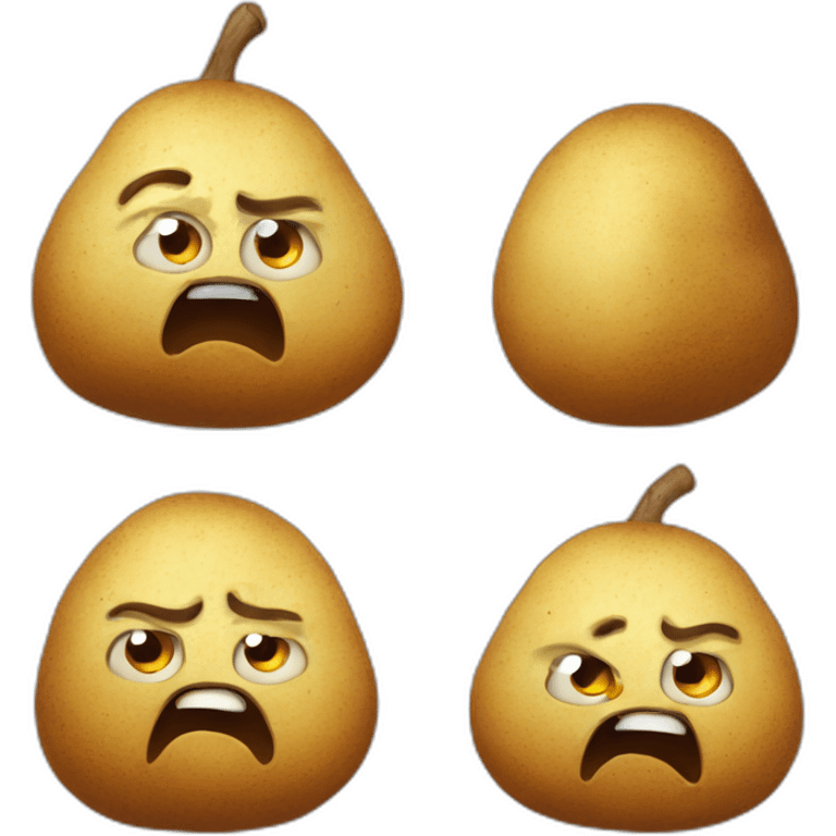 Angry Potato emoji