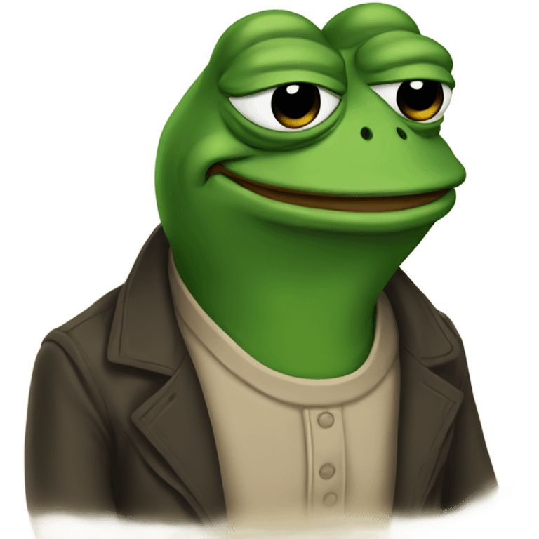 Pepe the frog emoji