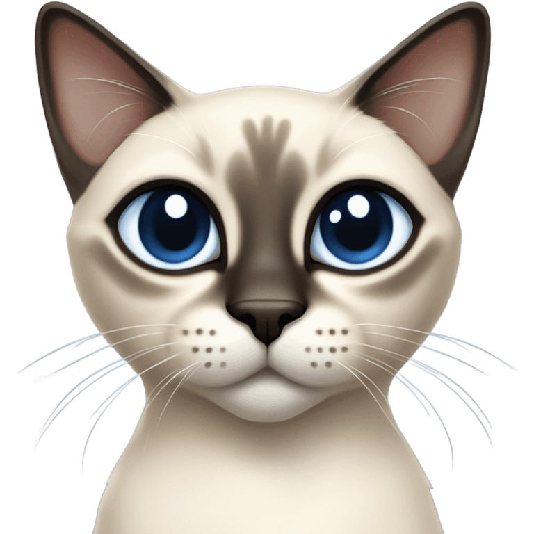 Siamese cat emoji