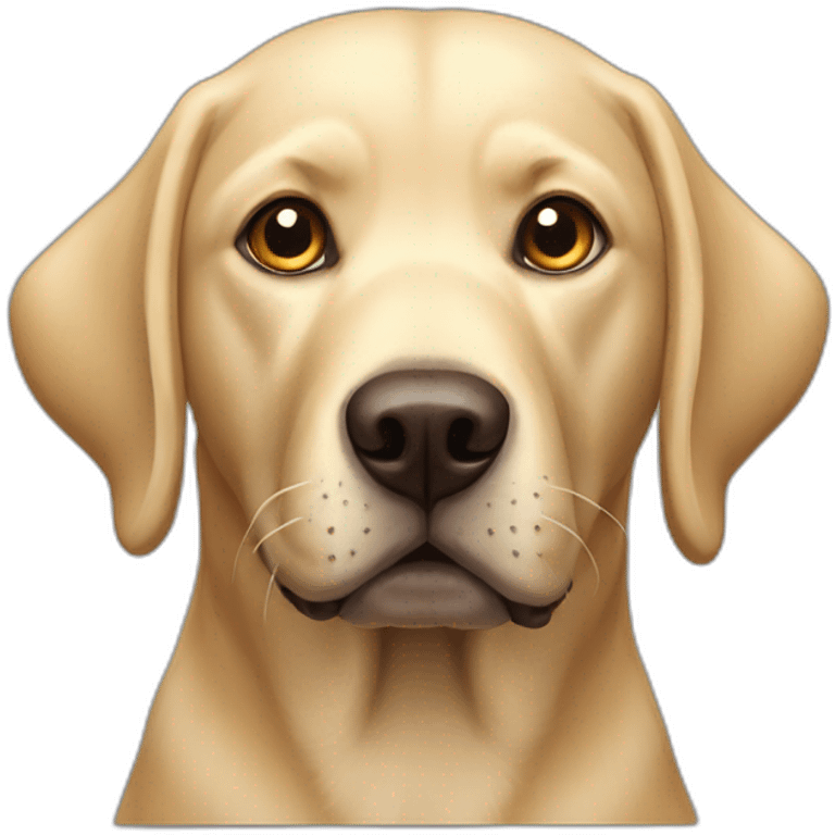 Perro labrador emoji