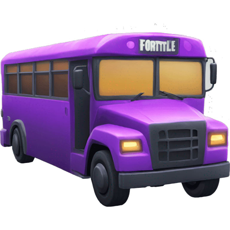 fortnite battle bus emoji