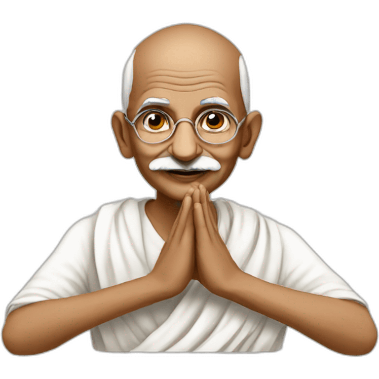 Gandhi ji emoji