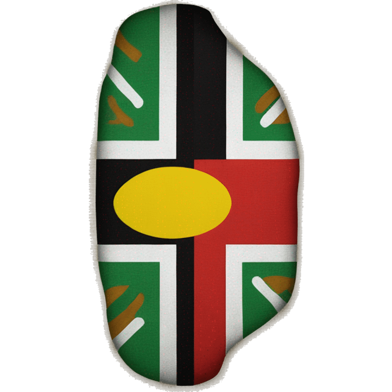 aboriginal flag emoji