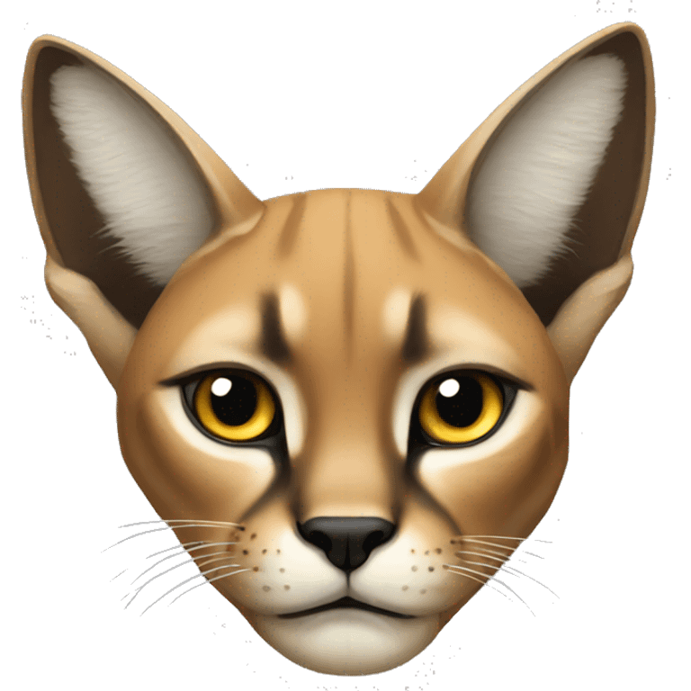 caracal being depressed emoji