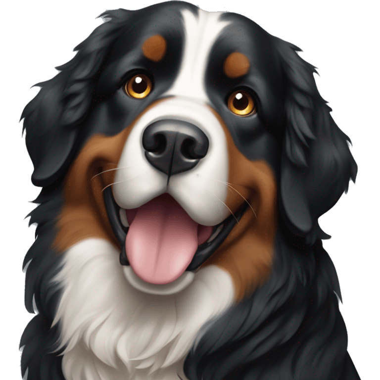 Bernese mountain dog  emoji