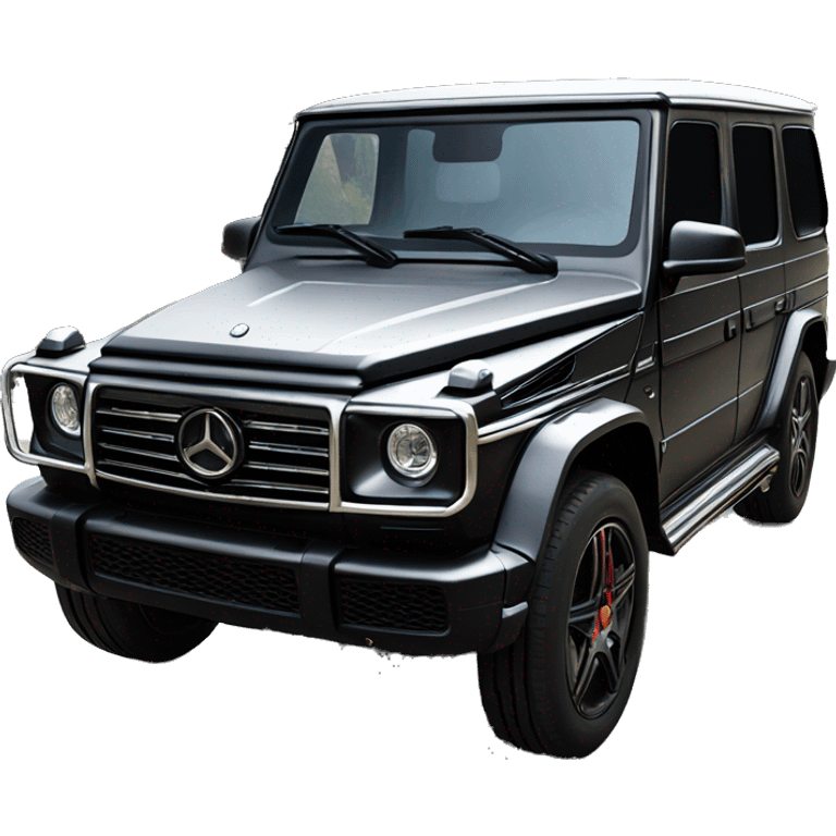 Black g wagon emoji