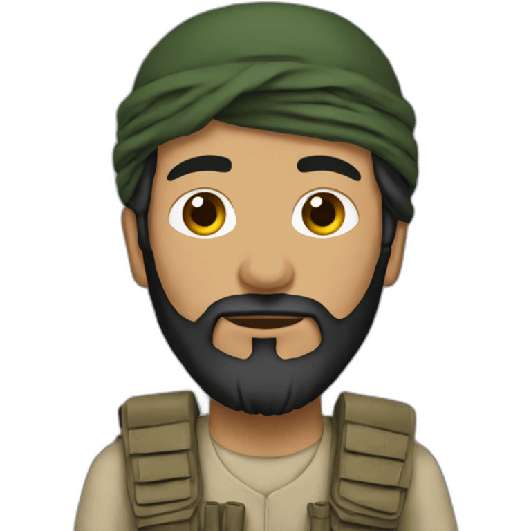 Afghan freedom figher emoji