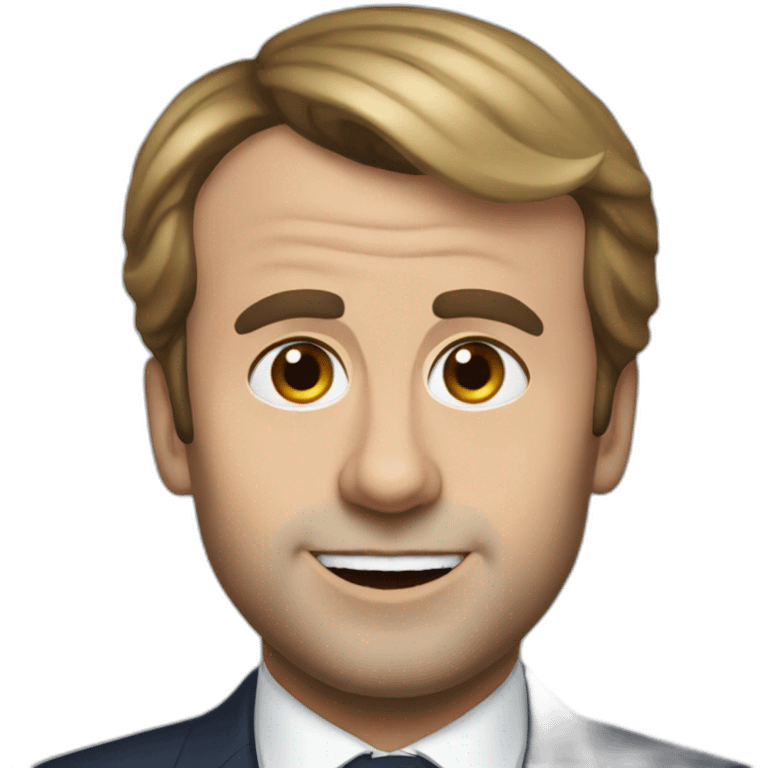 Emanuel Macron emoji