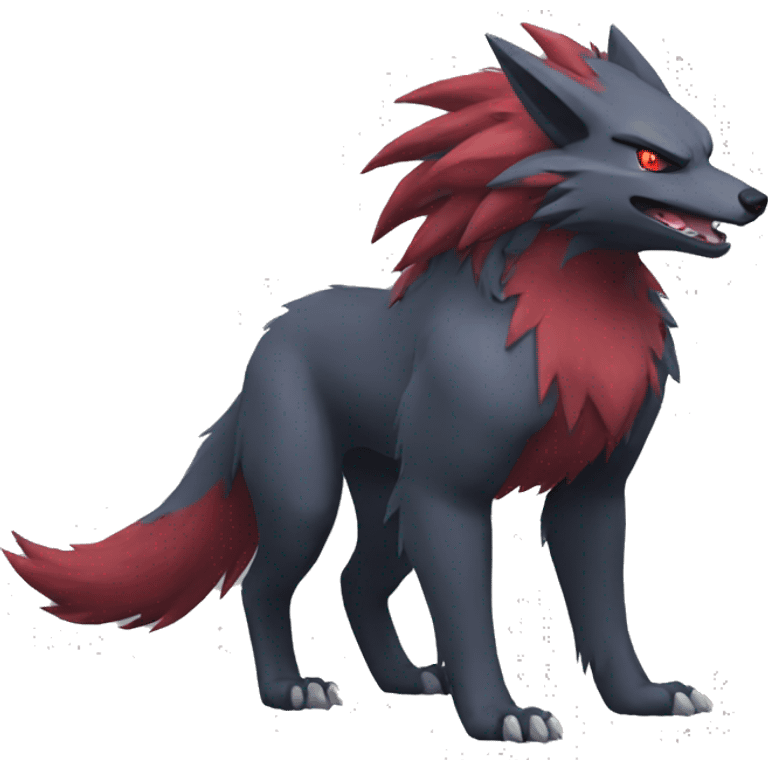 Zoroark full body emoji