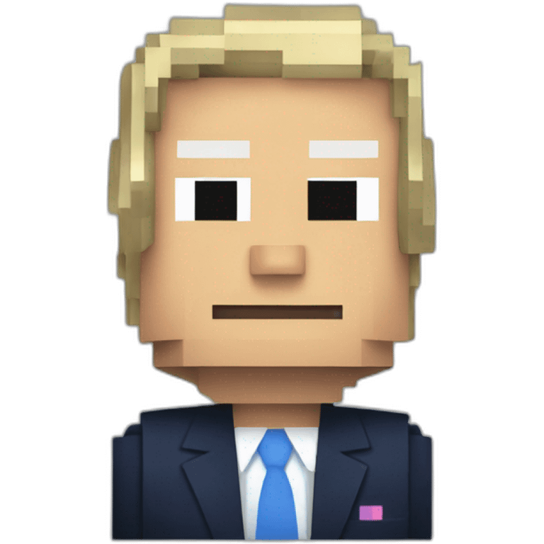 Joe Biden Minecraft emoji