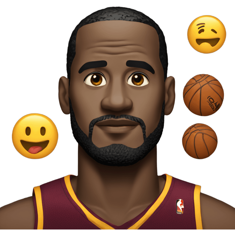 Make LeBron  emoji