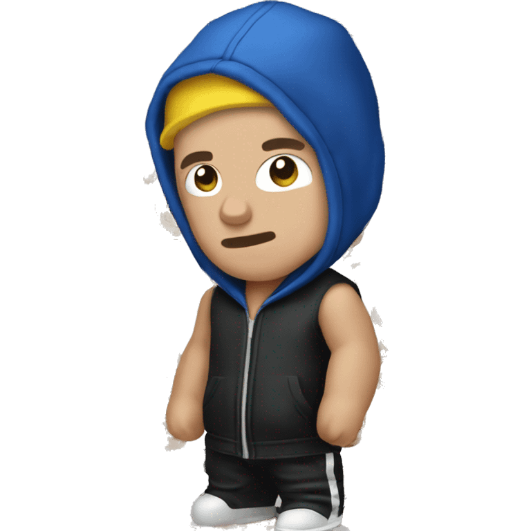 Eminem wrestling Diddy  emoji