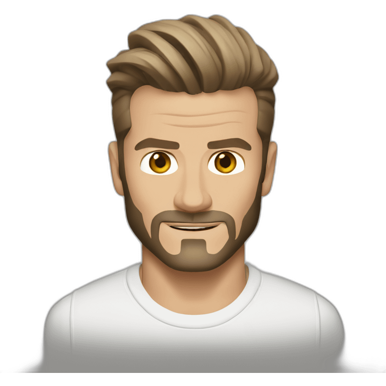 David Beckham Netflix emoji