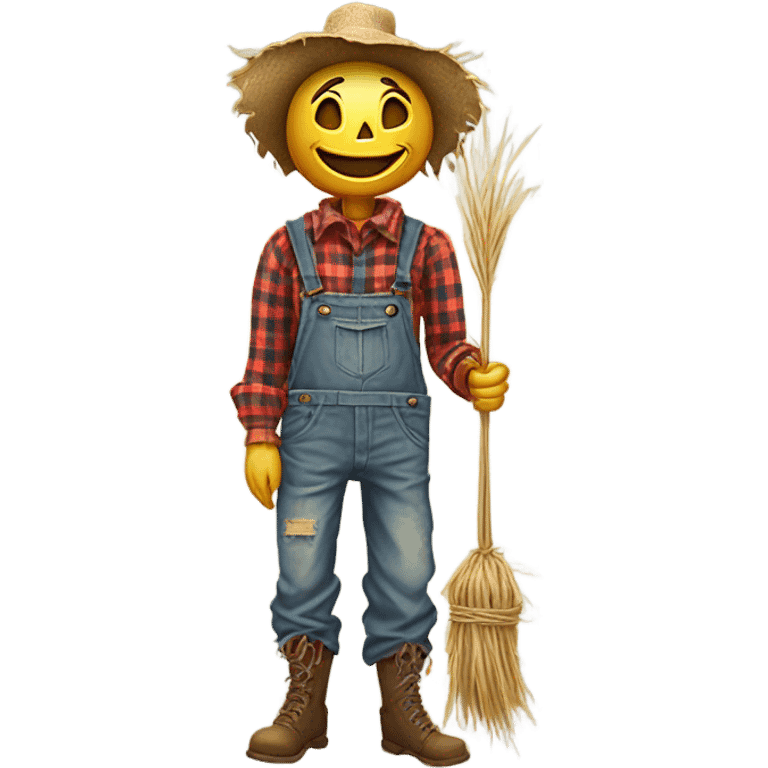 Scarecrow emoji