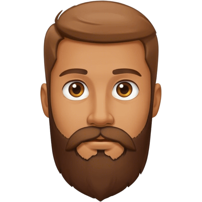 Veterinary man with beard emoji