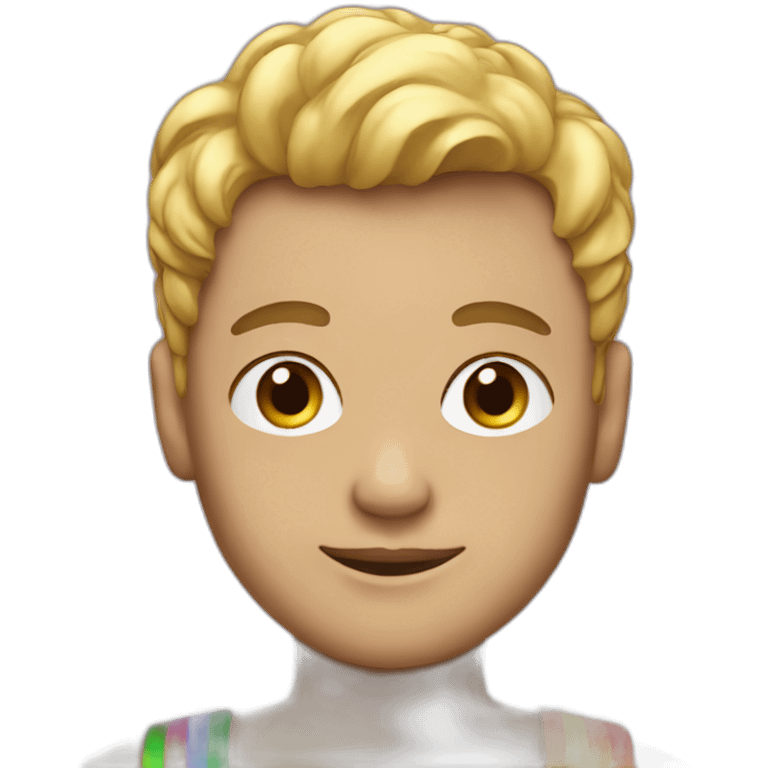 Gay pride boy emoji