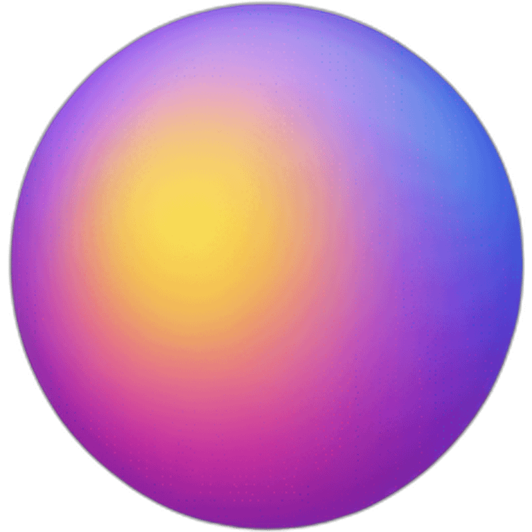 gradient ball emoji