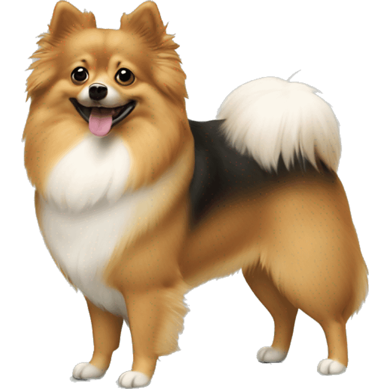 German spitz mittel dog  emoji