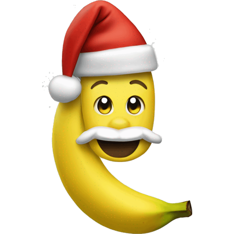 Banana santa emoji