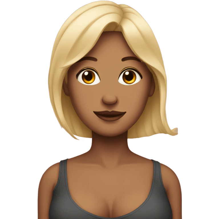 Make a trans female with large breasts emoji