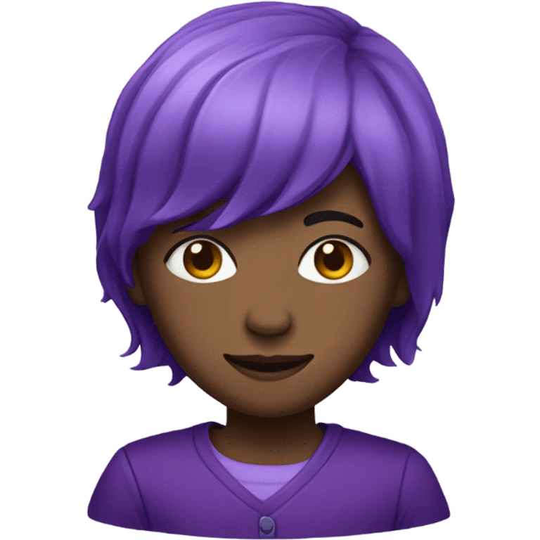 Purple person  emoji