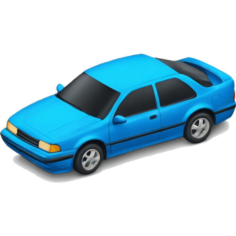 blue car from 1989  emoji