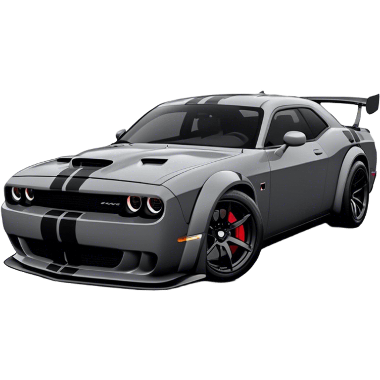 2023 Dodge HellCat Wide Body emoji