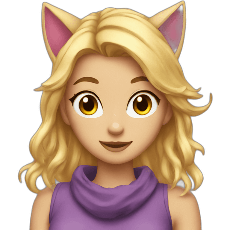 hot catgirl emoji