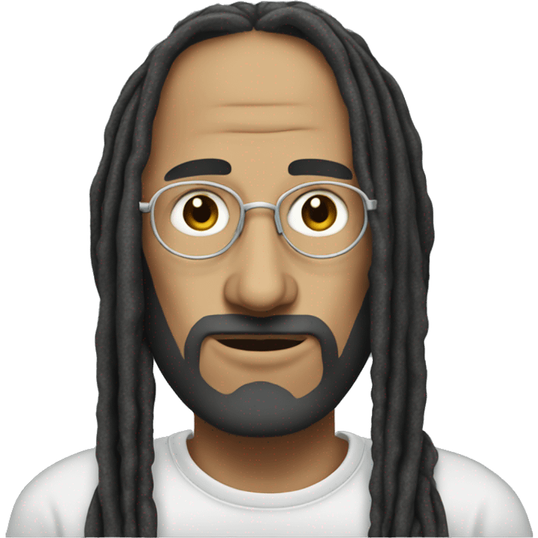 Steve Jobs with dreads emoji