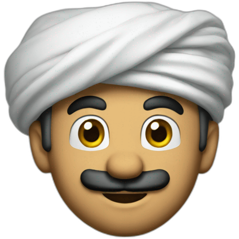 Super-Mario-with-turban emoji