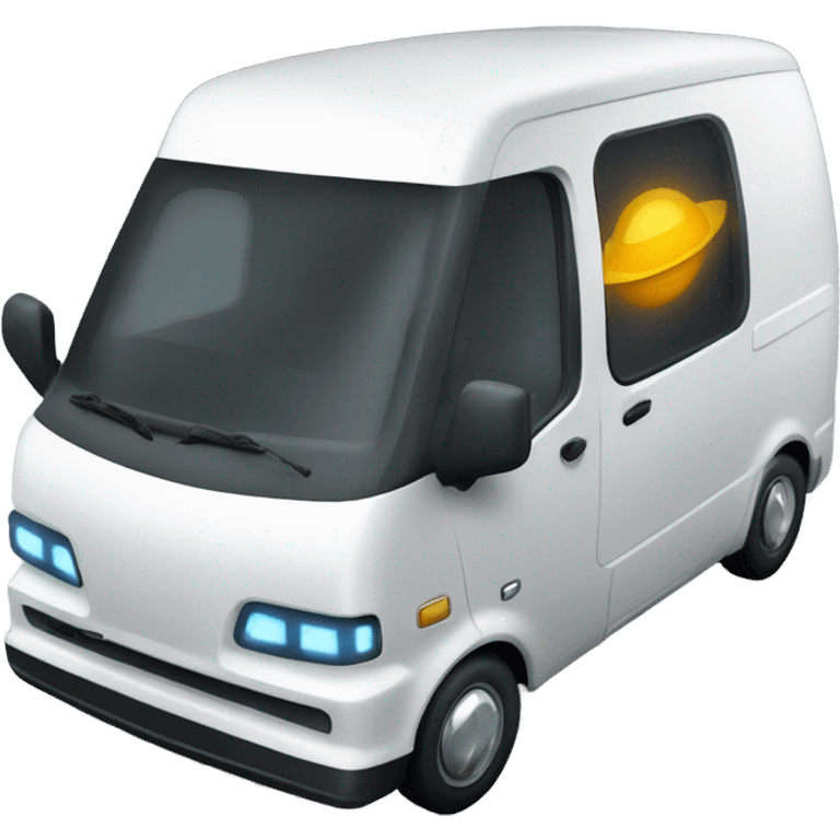 Mini cyber van emoji