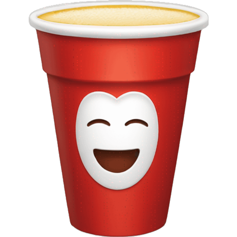 red cup beer emoji