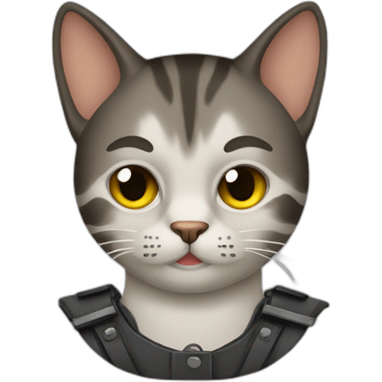 Cat criminal emoji