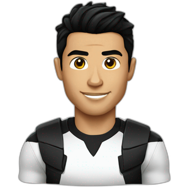 cristiano ronaldo black hair emoji