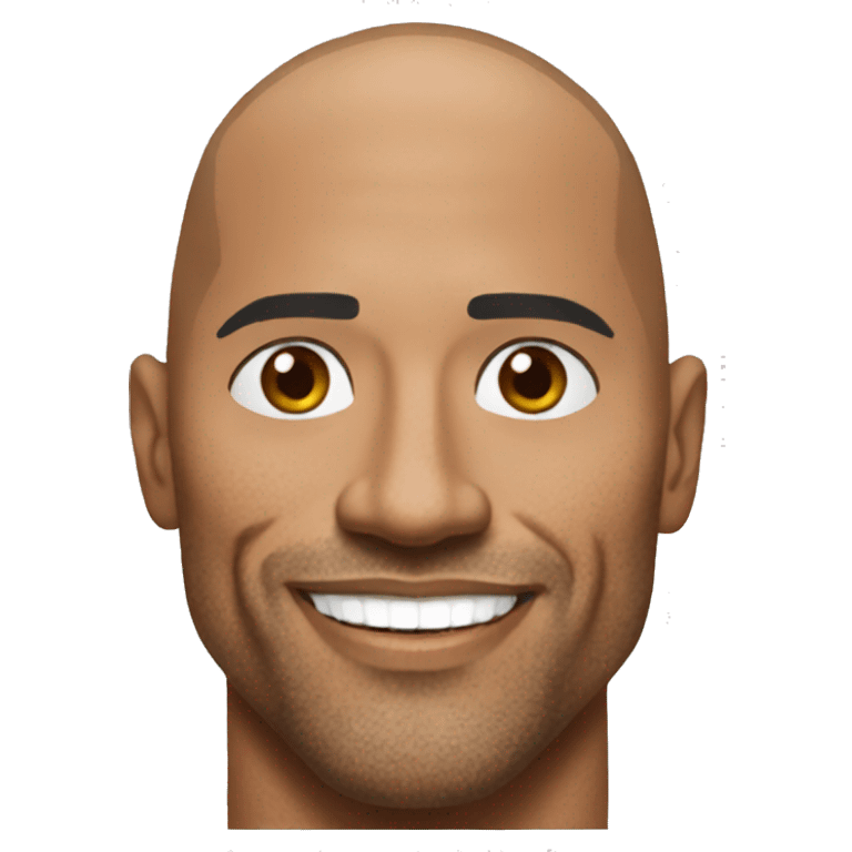 The Rock emoji