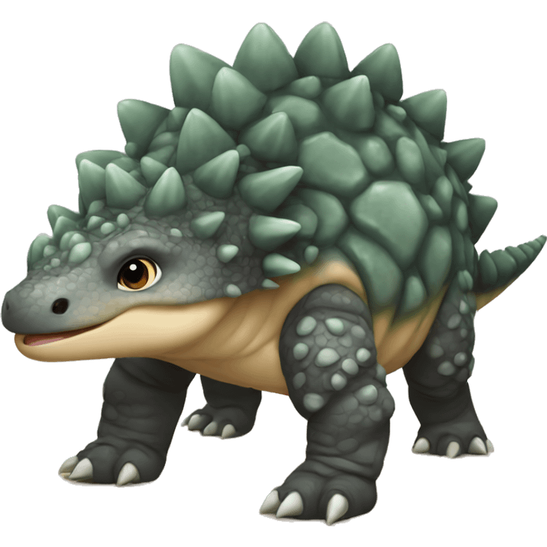 accurate ankylosaurus baby emoji